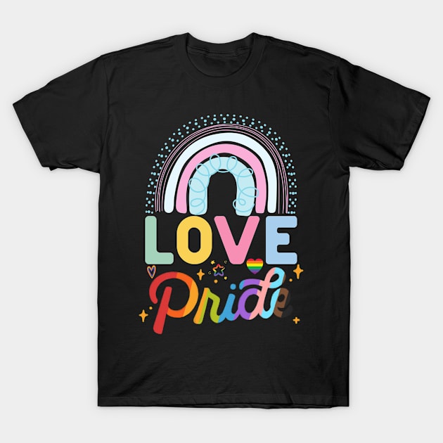 Love pride T-Shirt by Indiestyle